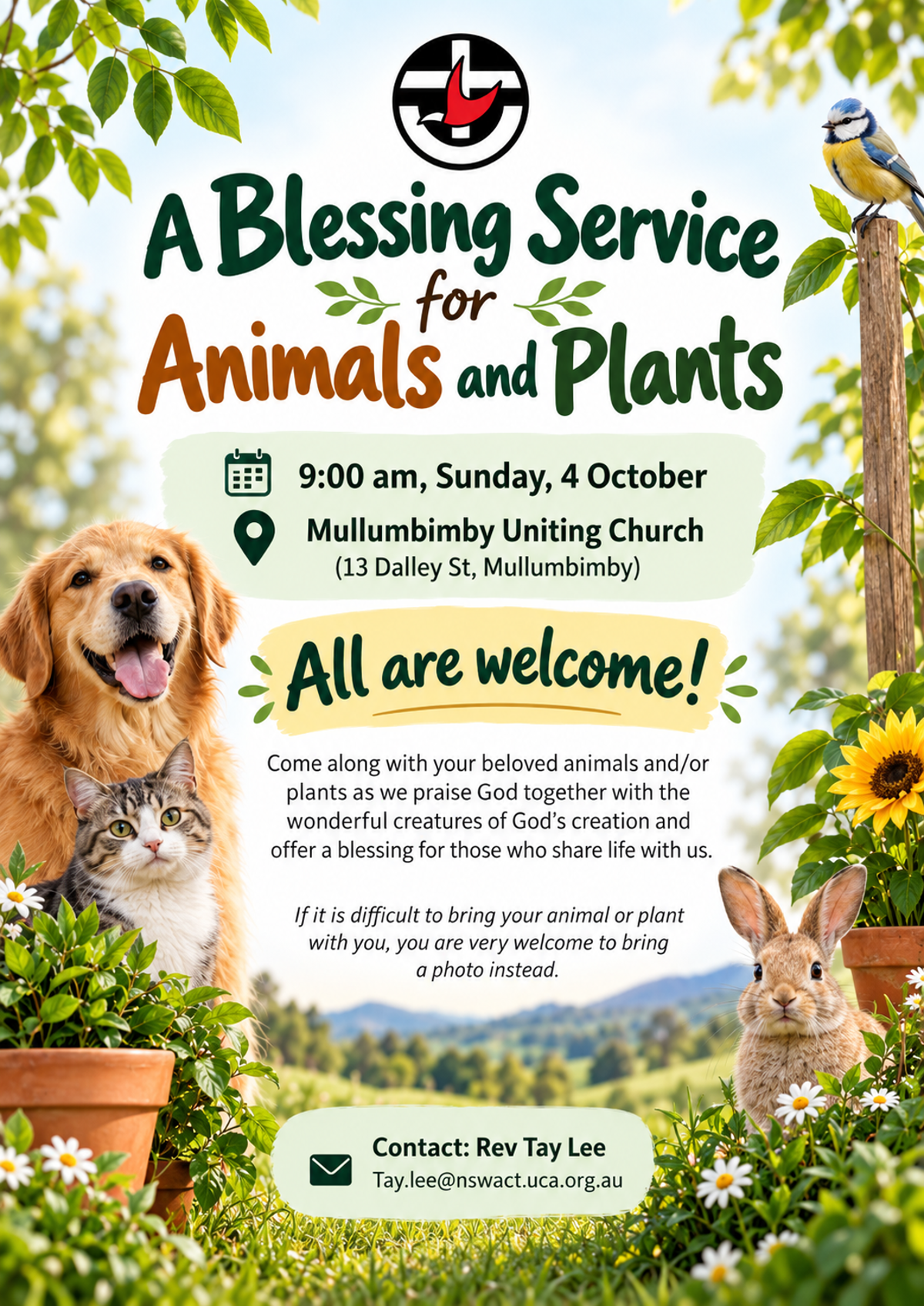 Animals And Plants Service Poster