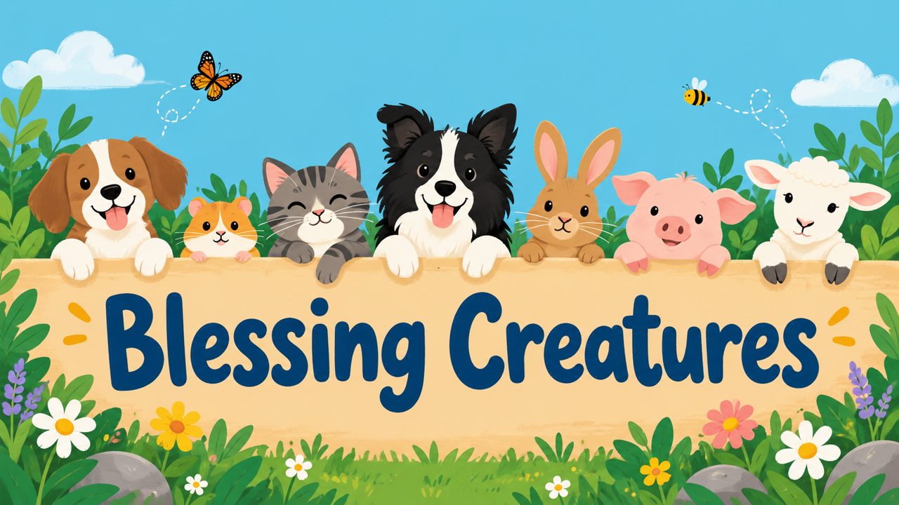 A Blessing Service for Animals and Plants